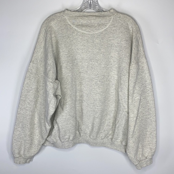 Vintage Galt Sand UW Badgers Football Rose Bowl 1994 Gray Crew Neck Sweatshirt - Picture 2 of 6